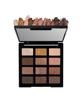 Laura Geller Nude Attitude Shift Into Neutral 12 Multi-Finish Eyeshadows